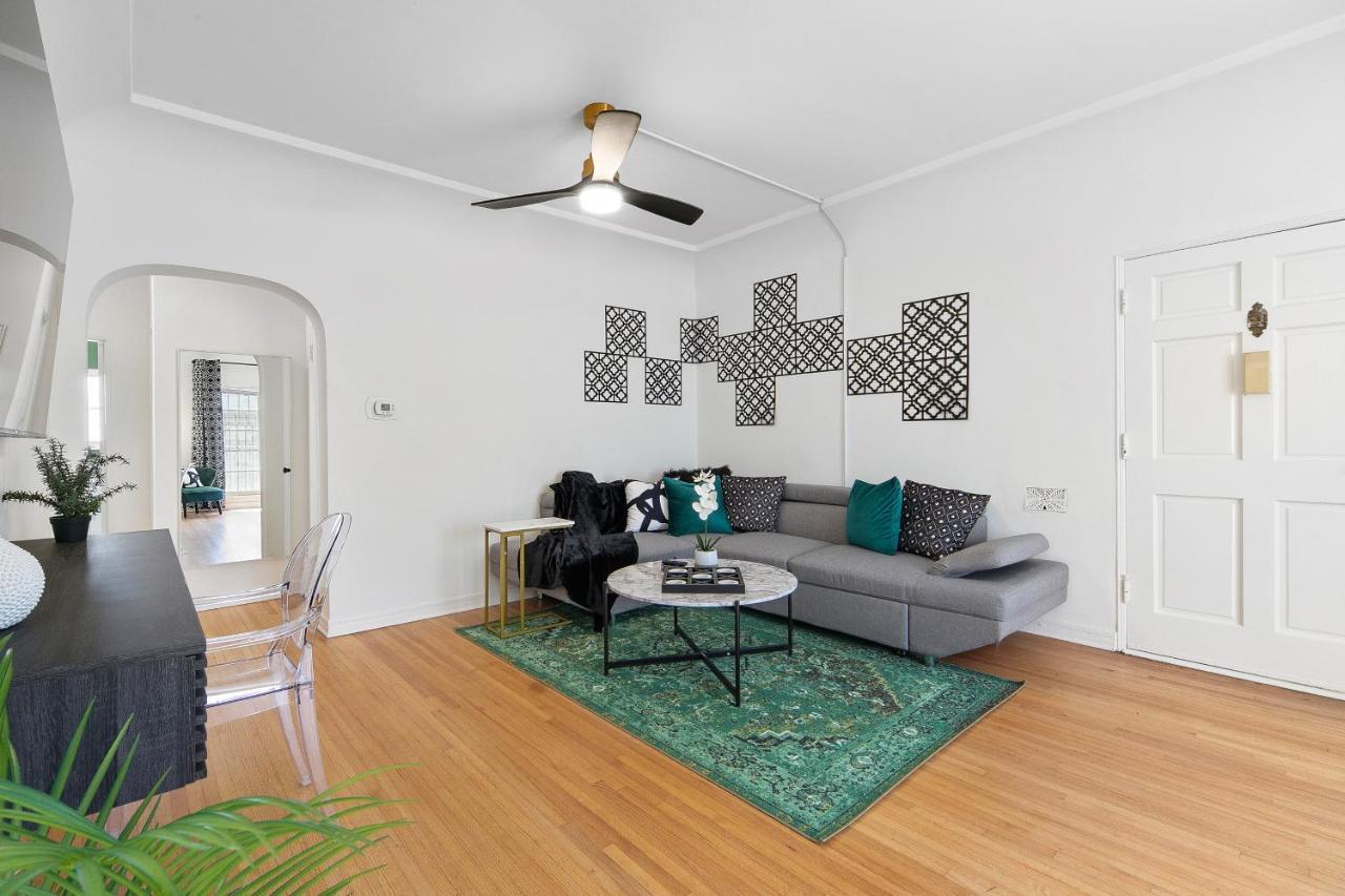 לוס אנג'לס Beverly Hills Stylish & Central 1 Bedroom Apt + Parking מראה חיצוני תמונה